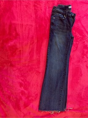 Dark Blue Women's Straight Leg Jeans